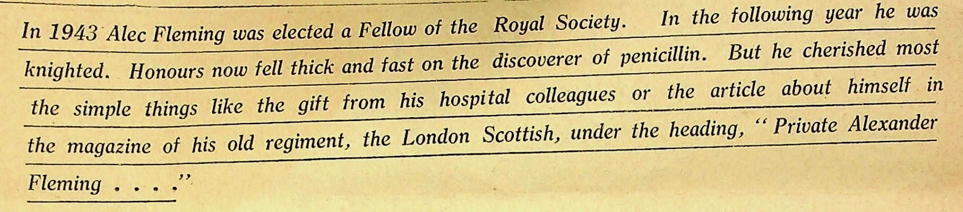 Headline for Robert Fleming article 12